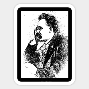 nietzsche Sticker